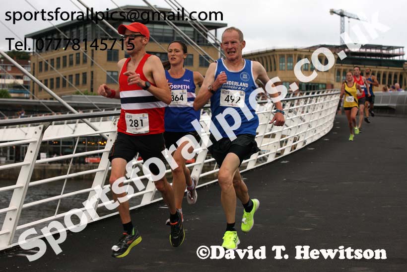 Gateshead Harriers 5k Road Race. Photo: David T. Hewitson/Sports for All Pics